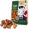 Dog Peanut Butter Bones with Cranberry Rawhide Free Chew Treats Pet Natural Mini & Big Organic Snacks Healthy Collagen & Bulk Best Chews for Small &