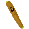 My Name is B, Cute Stuffed Parody Blunt Dog Toy, Funny Squeaky Weed Toy, Cool Plush Novelty 420 Gift for Pets & Their Owners, Sized for Puppies & Sma