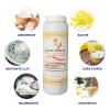 COAT SHIELD - Canine Dry Powder and Gentle Skin Cleanser for Allergies and Irritation for Dogs | Alleviate Odors and Itchiness | Holistic Remedy and