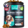 No Poo Chews for Dogs Coprophagia Deterrent for Dogs Forbid for Dogs Stool Eating Deterrent Dog Probiotics for Digestive Health Digestive Gut Immune