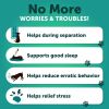 Hemp Calming Chews for Dogs Dog Anxiety Relief Treats with Hemp Oil Turmeric Valerian Ginger Health and Wellness Supplements for Dogs Hip and Joint S