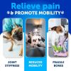 Hemp Hip and Joint Supplement for Dogs Glucosamine for Dogs Joint Pain Relief Chews with Chondroitin MSM Hemp Oil Mobility Support Canine Cartilage H