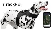 Easy to Use Mini Cell Phone GPS Pet Track Dog Cat Collar Mount Locator Size:L
