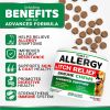 2 Pack Dog Allergy Relief Chews Dog Itching Skin Relief Treatment Pills Anti Itch for Dogs Itchy and Paw Licking Dry Skin & Hot Spots Omega 3 Fish Oi
