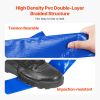Backwash Hose, 2 in x 100 ft, Blue High Quality PVC Hose, with Clamps, Camlock, Aluminum Fittings, Fit Various Pumps, for Sewage Treatment, Water Tra